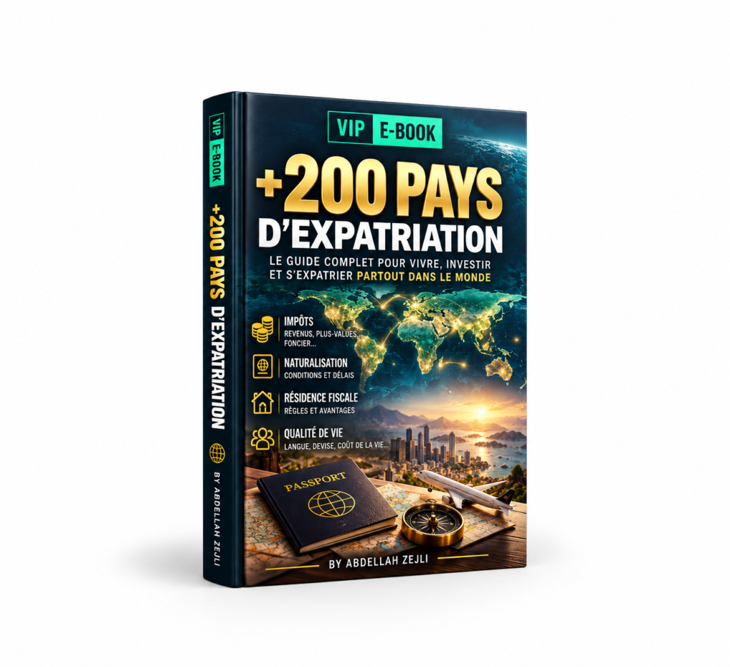 Cover of +200 PAYS D’EXPATRIATION VIP E-BOOK