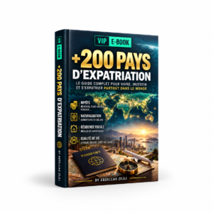 Cover of +200 PAYS D’EXPATRIATION VIP E-BOOK