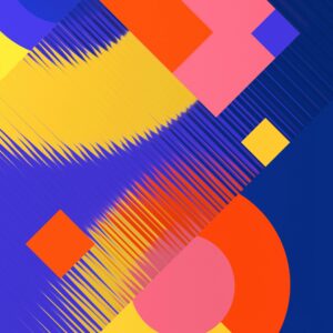 Abstract colorful design graphics