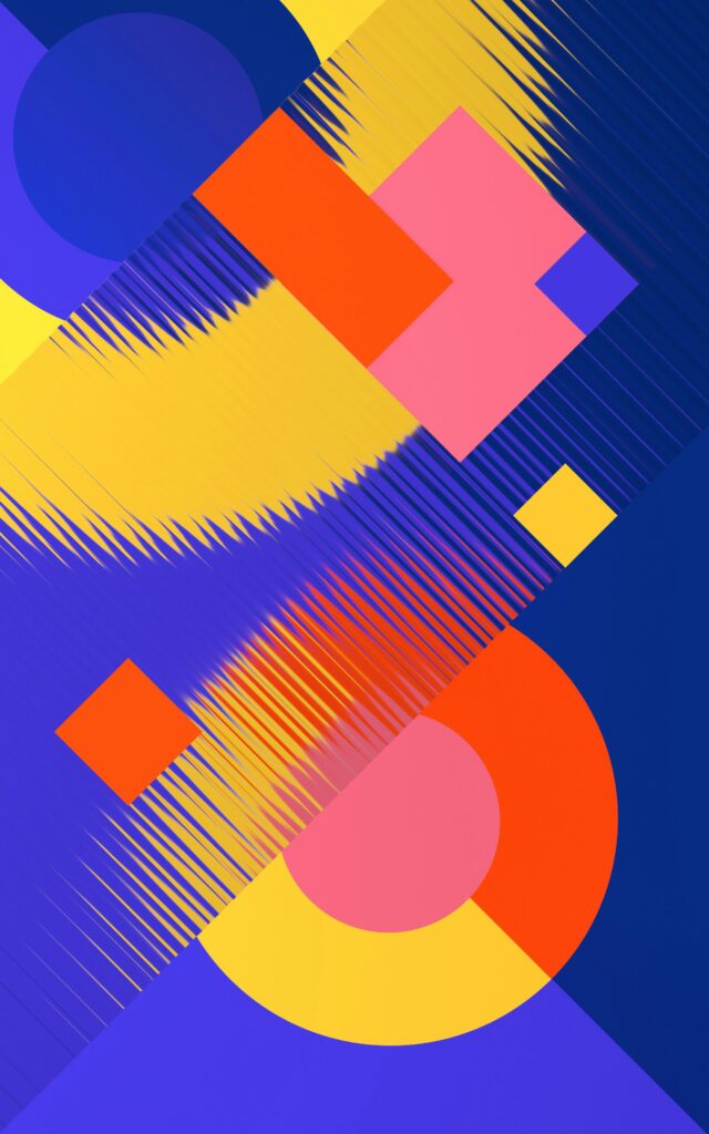 Abstract colorful design graphics